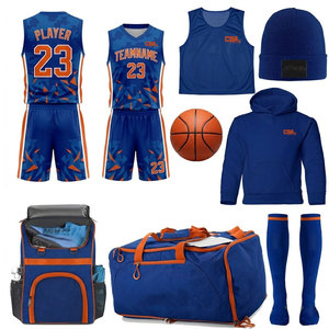 Kit de basketball haut de gamme, ensemble léger en tissu respirant pour les joueurs professionnels et un jeu confortable - Product Image 1
