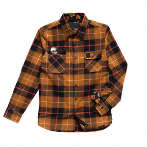 OEM/OEM Men Flannel <b>Shirt</b> Custom Print Embroidery Logo Plus Size 100% Cotton Long Sleeve Flannel Men's <b>shirts</b> - Product Image 2