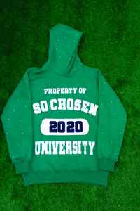 Alta calidad diamantes de imitación lavado ácido Flare pantalones de chándal pulóver Sudadera con capucha conjunto de 2 piezas Unisex apliques Vintage lavado ácido hombres chándal - Product Image 3