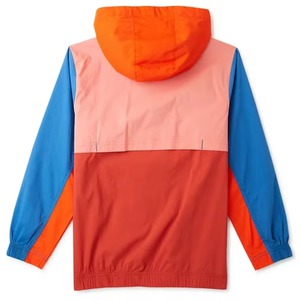 Veste coupe-vent réversible légère et décontractée pour hommes hiver extérieur imperméable col à capuche respirant tissu teint lettre - Product Image 2