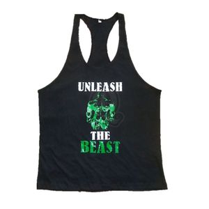 Custom Unleash The Beast <b>Bodybuilding</b> Gym Stringer Tank Top Mens Workout Fitness <b>Vest</b> Muscle Training Singlets - Product Image 1