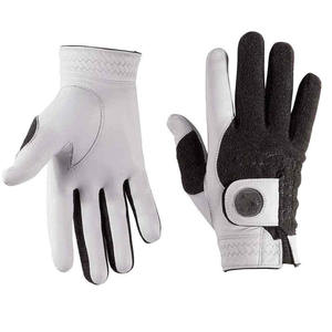 Dernière conception de haute qualité Logo personnalisé personnalisé votre conception en cuir souple Cabretta respirant antidérapant gants de golf de gros - Product Image 2