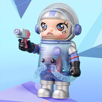 POPMART Mega Space Molly Generasi Ketiga PVC Blind Box Toys 100% Seri Figur Lucu Koleksi Misterius Model