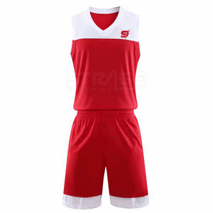 Ensembles de maillots de basket-ball de haute qualité, confortables, respirants, logo personnalisé, taille plus, légers, écologiques, tissu 100% polyester - Product Image 1