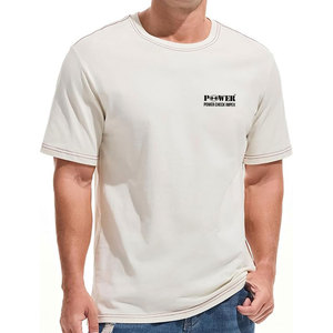 OEM Manufacturer's Stylish Basic Custom Logo Heavy Cotton <b>Short</b> <b>Sleeve</b> Oversized T-<b>Shirts</b> 100% Cotton and Polyester Composites - Product Image 1