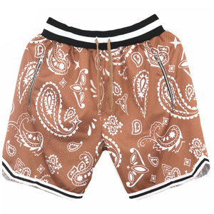 Fabricant Fourniture Bas quantité minimale de commande Séchage Rapide Plus Size Hommes Basketball Mesh Shorts Été Imprimé Taille Élastique 100% Coton - Product Image 4