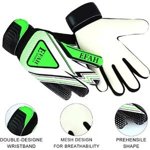 Guante de Portero profesional Fabricante de látex Guantes de portero de fútbol personalizados en Nuevo diseño Deportes mejores materiales - Product Image 3