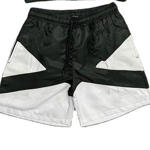 Ensemble coupe-vent pour homme avec logo brodé sur mesure Short en nylon respirant avec motif imprimé pour l'hiver Short coupe-vent pour homme - Product Image 5