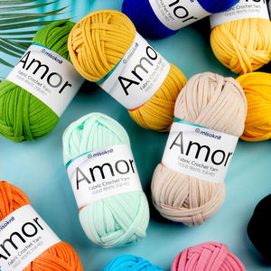 เส้นด้ายผสม Amor misoknit สบายและใช้งานง่ายกับวัสดุผ้าเฉพาะราคาที่ดีที่สุดสำหรับลวดลายดิบ - Product Image 2