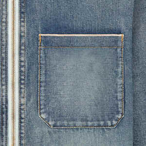 Veste en jean pour homme à prix d'usine, séchage rapide et respirante, nouvelle arrivée, vêtements de rue, couleur unie, veste en jean pour homme - Product Image 5