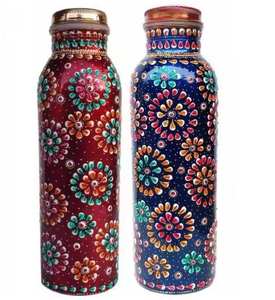 Hot Selling 100% Pure Copper <b>Water</b> <b>Bottle</b> Printed <b>Water</b> <b>Bottle</b> New Design <b>Water</b> <b>Bottle</b> w - Product Image 1