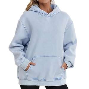 Conjunto de Sudadera con Capucha y Pantalones Deportivos con Logotipo Personalizado para Mujer, Chándal de Dos Piezas, Conjunto de Pantalones Deportivos y Sudadera con Capucha, Sudaderas con Capucha para Mujer - Product Image 3