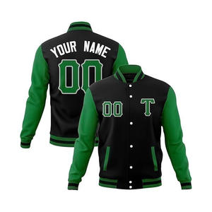 Chaquetas Varsity de Invierno para Hombre, 100% Algodón, Transpirables, Ecológicas, de Secado Rápido, Talla Personalizada, Estilo Letterman, con Forro de Lana - Product Image 3