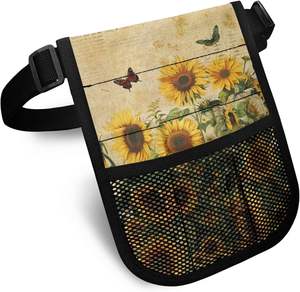 Vaslcare Sac banane d'allaitement avec poches pour matériel médical Sangle Accessoires d'infirmière pour le travail Sac de rangement pour la taille de l'infirmière - Product Image 1