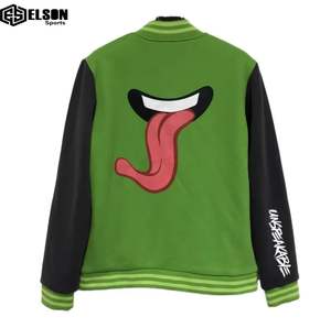 Nouveaux hommes tenue décontracté veste universitaire formelle de haute qualité pour les hommes broderie grande taille dos Logo épais sweat veste - Product Image 4