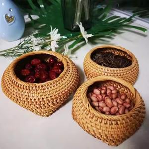 Cesta de almacenamiento Premium hecha a mano de ratán, el más vendido en Vietnam - Product Image 2