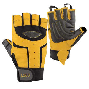 OEM ODM logotipo personalizado cuero levantamiento de pesas muñequera guantes transpirable pantalla táctil gimnasio equipo para entrenamiento deportivo diario - Product Image 1