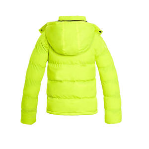 Wholesale Rate Jackets For Cold Winter High Neck Adjustable Deatachable Hood Long Sleeves Front <b>Zip</b> <b>Fastening</b> Breathable Jacket - Product Image 2
