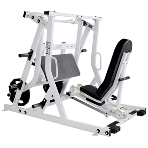 Máquina de prensa de piernas horizontal remanufacturada para entrenamiento de fuerza de cuádriceps, glúteos y parte inferior del cuerpo - Equipo de gimnasio en casa para entrenamiento en interiores - Product Image 1
