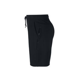 Pantalones Cortos Deportivos Casuales de Verano 2025 para Hombre, 100% Algodón, Color Negro Clásico, para Playa, Secado Rápido, Transpirables, Cintura Elástica - Product Image 4