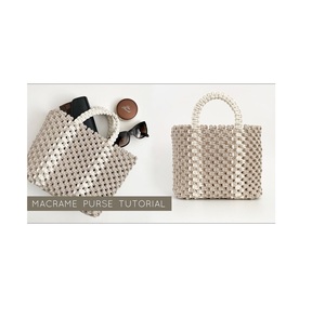 Bolsos informales bolsos de literatura de macramé personalizados 2023 nuevos productos bolsas de compras de estudio para estudiantes - Product Image 4