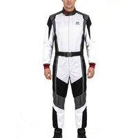 Combinaison de course automobile élégante et légère pour hommes, design moderne, ignifuge, séchage rapide, pour la pratique de la conduite et les journées sur circuit