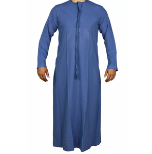 Túnicas de Manga Larga, Ropa Tradicional Musulmana para Hombre, Túnicas Islámicas al por Mayor, Túnicas Personalizadas para Hombre, Diseño Nuevo, Jubbah para Hombre - Product Image 4