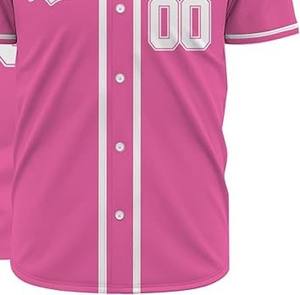Jersey de béisbol para hombre de Venta caliente cómodo y transpirable con antiarrugas nueva apariencia de moda tarifa razonable - Product Image 6