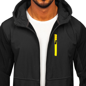 OEM diseño personalizado al aire libre Parka TPU, Varsiti chaqueta polar Bonded impermeable Softshell poliéster Parka chaqueta para los hombres - Product Image 6
