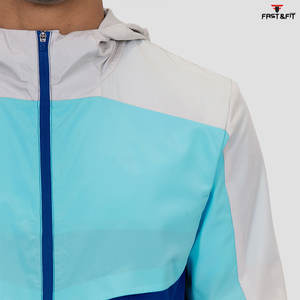 Conjunto de Chaqueta corta cortavientos de dos piezas personalizado de verano 2025 más vendido, chándal cortavientos para hombre, conjunto corto con logotipo personalizado - Product Image 6