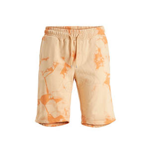 Pantalones cortos de lona informales para hombre de alta calidad superventas, diseño de logotipo personalizado, cintura media elástica, patrón sólido - Product Image 1