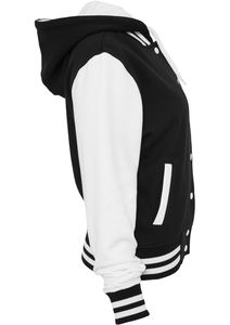 Veste universitaire sur mesure avec logo OEM, broderie noire, veste de baseball pour couple, veste universitaire pour homme, veste universitaire - Product Image 3