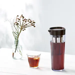 Zarif soğuk demlemek VIO D-112T buzlu kahve makinesi ve çay Brewer prim sızdırmaz plastik su sürahi
