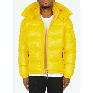 <b>Men</b> <b>Jacket</b> Winter Puffer Winter Warm Windproof Hooded Shiny Outdoor <b>Thick</b> Down Winter Puffer - Product Image 1