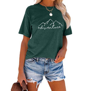 Venta al por mayor de Camisetas Personalizadas para mujer, camisetas de algodón gráficas unisex de talla grande, vestidos de camiseta de gran tamaño para mujer - Product Image 5