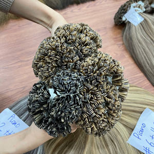 Venta al por mayor 100% extensiones de cabello humano Remy virgen extensiones de cabello liso con muchos colores teñidos por proveedor vietnamita - Product Image 6