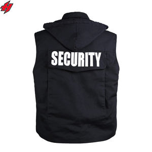 Chaleco DE SEGURIDAD negro Tira de chaqueta Fábrica de seguridad personal Alta visibilidad Chaleco de alta visibilidad Trabajo Ropa DE TRABAJO DE SEGURIDAD reflectante - Product Image 5