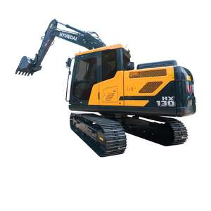 Último Precio de excavadora Corea Hyundai Excavadora de orugas China HX130 - Product Image 1