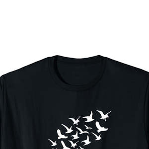 Camiseta con estampado Dtf para hombre adulto, Jersey grande y alto, cuello redondo de verano, camisetas de manga corta de tela tejida ligera de secado rápido - Product Image 3