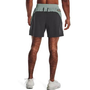 Pantalones cortos deportivos de verano de talla grande para hombre, pantalones cortos de secado rápido para gimnasio, entrenamiento para correr, cintura elástica suave, patrón sólido de lona - Product Image 5