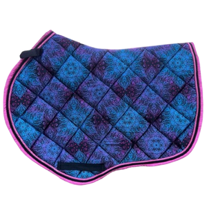 Tapis de selle d'équipement de course de chevaux de gros direct d'usine, tapis de selle d'équitation personnalisé, tapis de selle d'équitation Numnah - Product Image 3