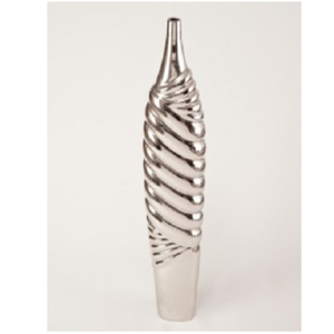 Ensemble de 2 Vases à Fleurs Modernes en Métal Doré Poli avec Design Fait Main Décor de Table de Mariage Parfait pour la Maison Pièces d'Accent Élégantes - Product Image 6