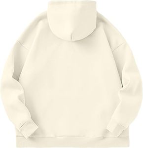 Sudadera con Capucha Extra Grande para Hombre, con Cierre de Cremallera de un Cuarto, Corte Holgado, con Bolsillo, Precio al por Mayor - Product Image 2