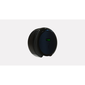 Dispenser per Carta Igienica Nero Eco-Lusso in Plastica Riciclata, Carta Professionale B2B - Product Image 1
