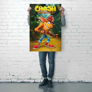 Póster clásico de Crash Bandicoot para decoración del hogar, novedoso y creativo - Product Image 4