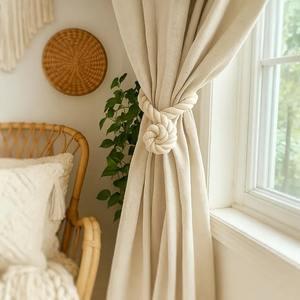 Soporte para cortinas: amarre para cortinas, encuadernación de cuerda con sujeción magnética - Product Image 1