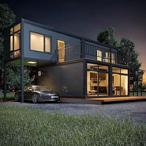 Casa Contenedor Móvil Prefabricada Económica, Casas Modulares Plegables, Villa Completamente Amueblada - Product Image 1