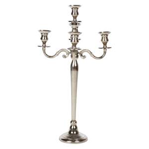 Candelabros de metal de inspiración vintage perfectos para decoración de Bodas de temática rústica y exhibición de velas de mesa elegante - Product Image 3