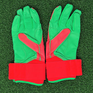 Gants de frappe de baseball de qualité supérieure, conçus pour une forte adhérence, paume rembourrée, sangle de poignet sécurisée, confort respirant et durabilité - Product Image 6