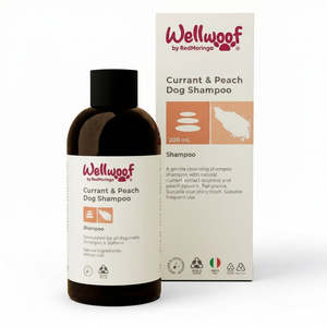 Shampoo per Cani RedMoringa OEM PL Italia 200 mL al Grosella e Pesca, Prodotto Premium per la Cura degli Animali - Product Image 1